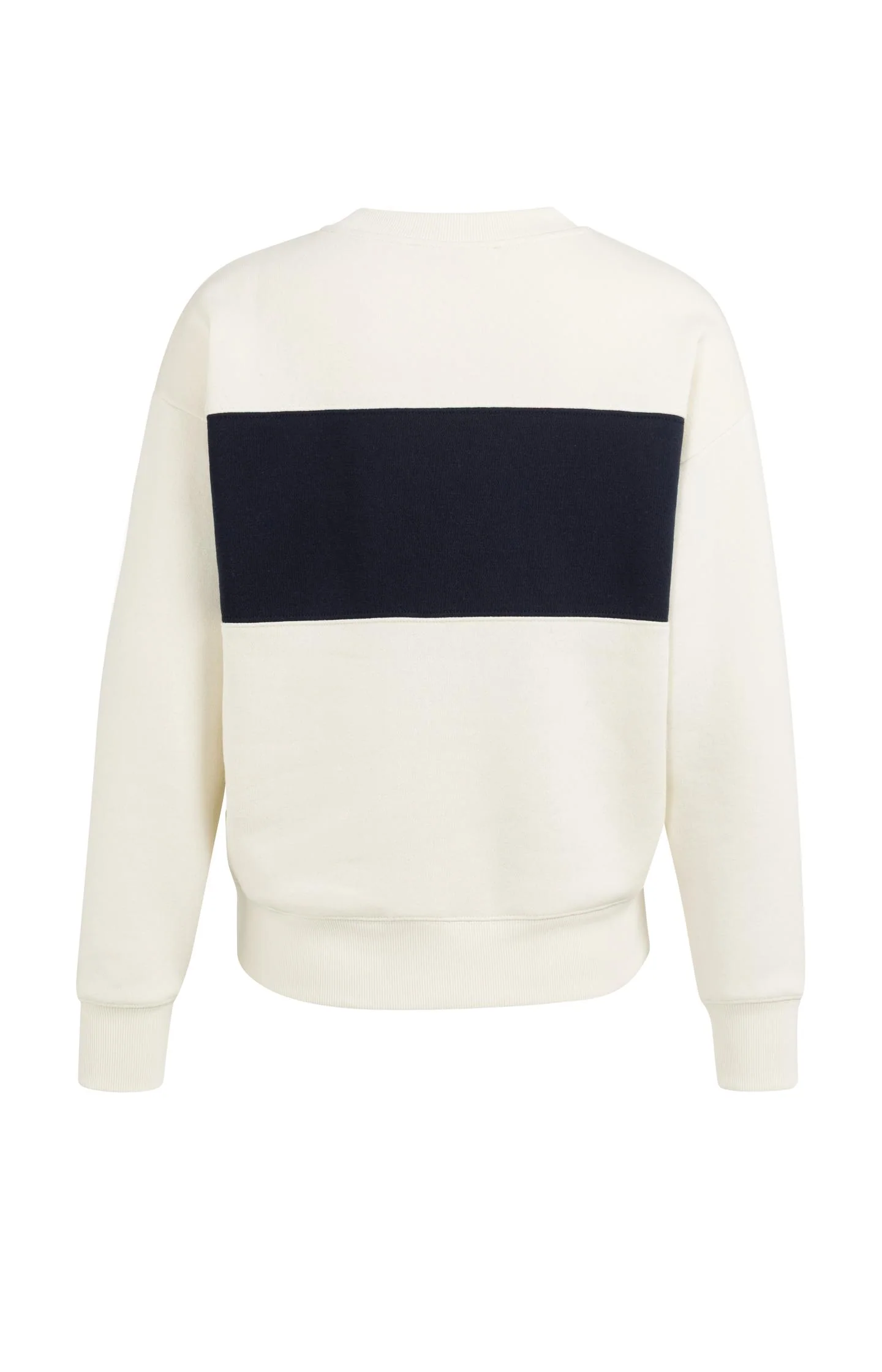 Sweater with colorblock and front text - Image 7