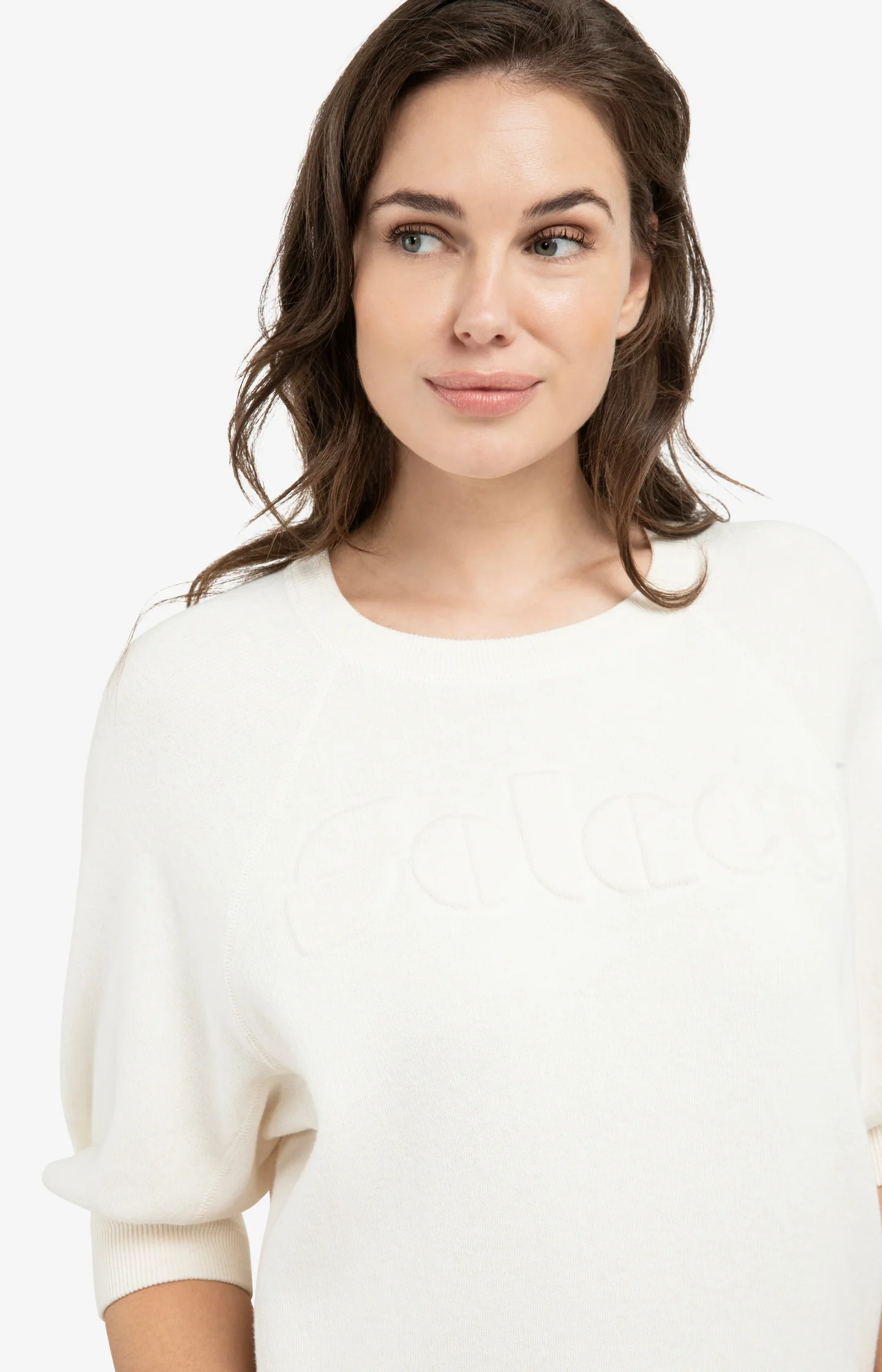 Sweater with raglan sleeves and tonal artwork - Image 4