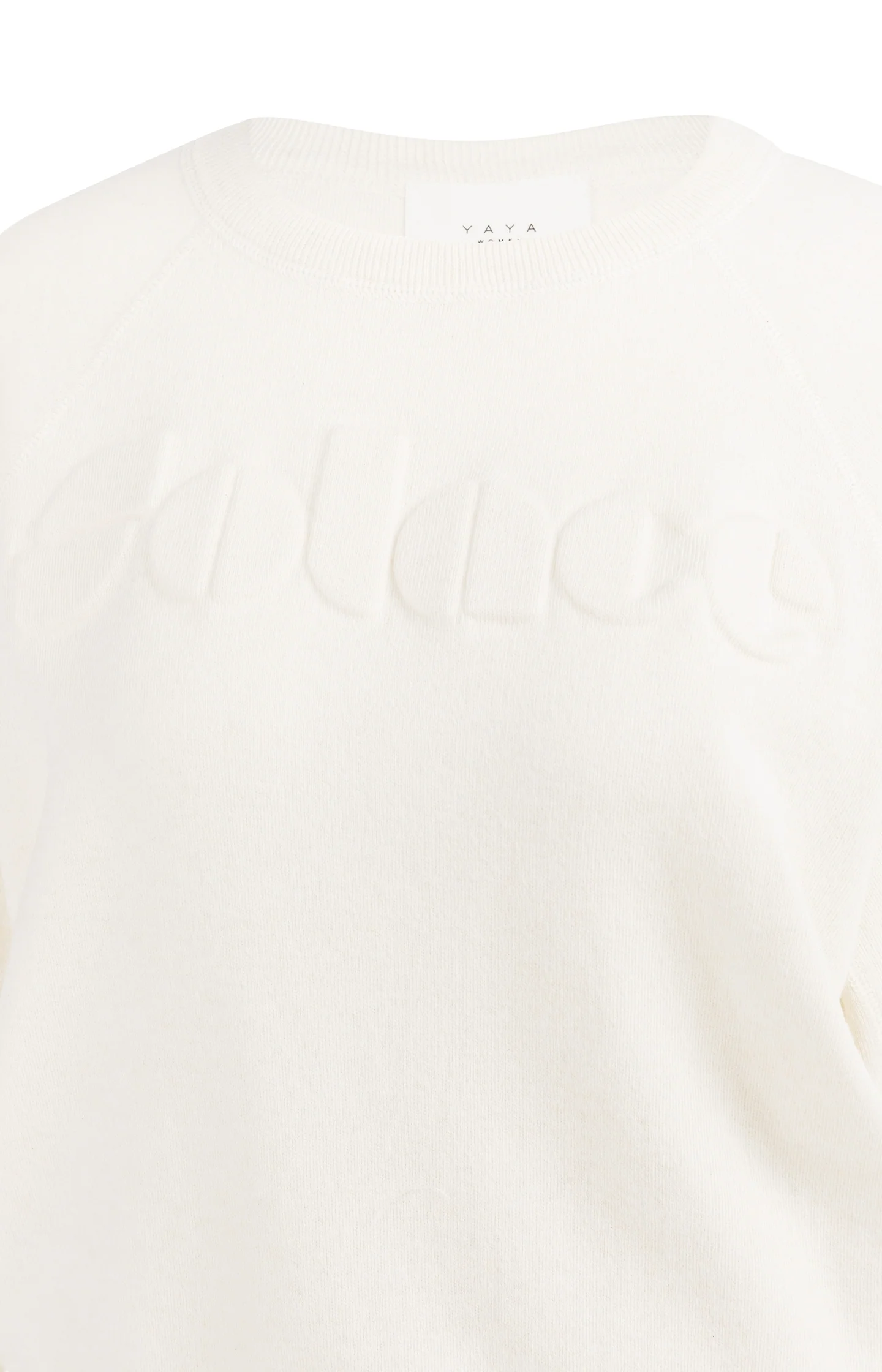 Sweater with raglan sleeves and tonal artwork - Image 6