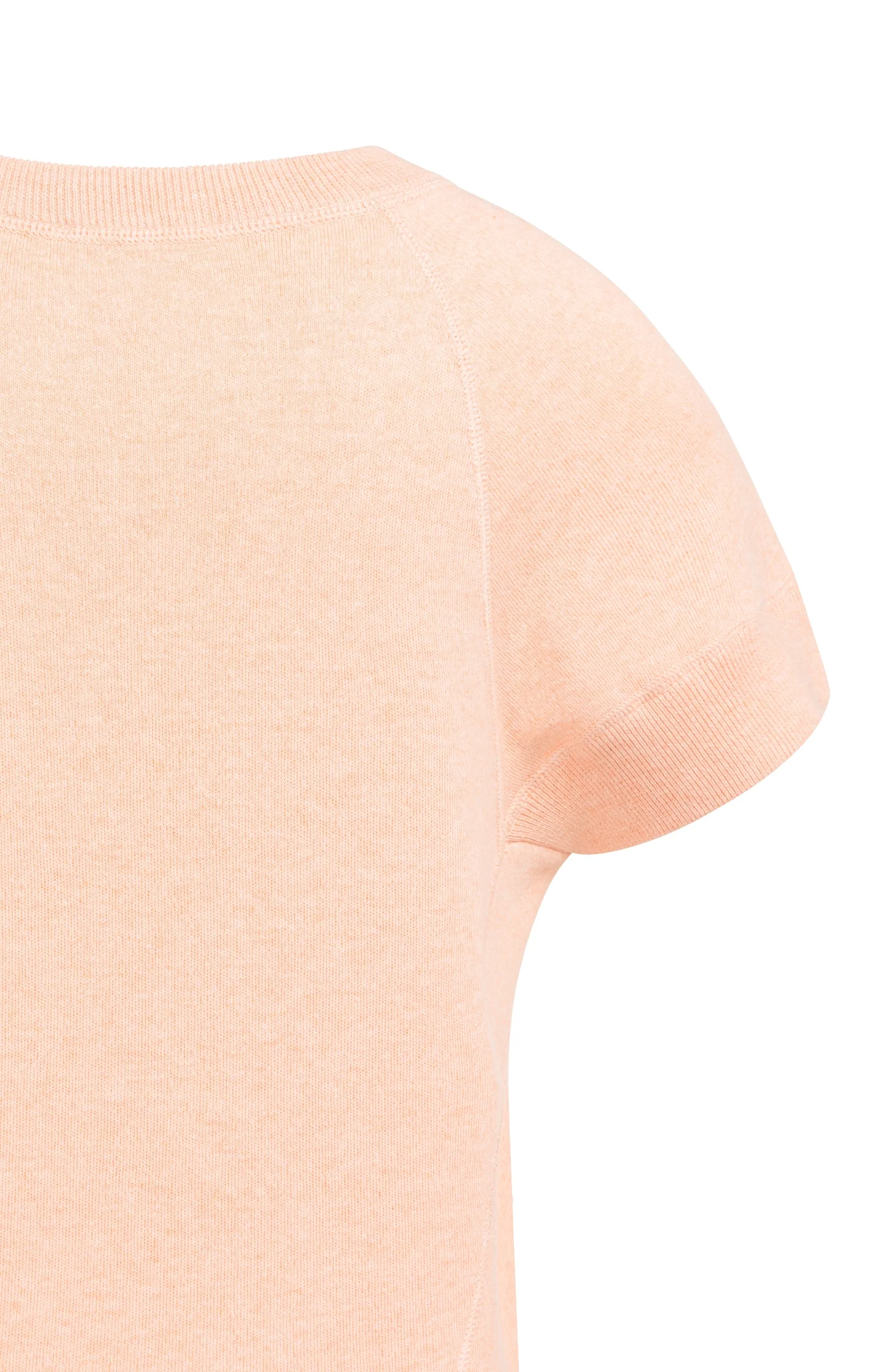 Sweater with short sleeves and stitch details - Image 3