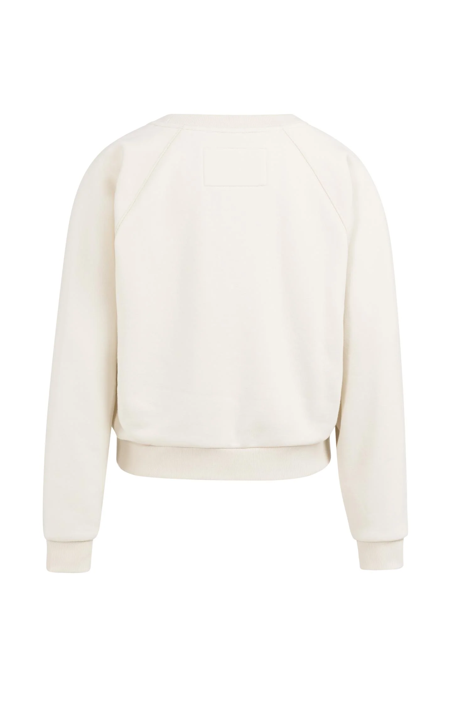 Sweater with V-neck and ribbed trims - Image 5