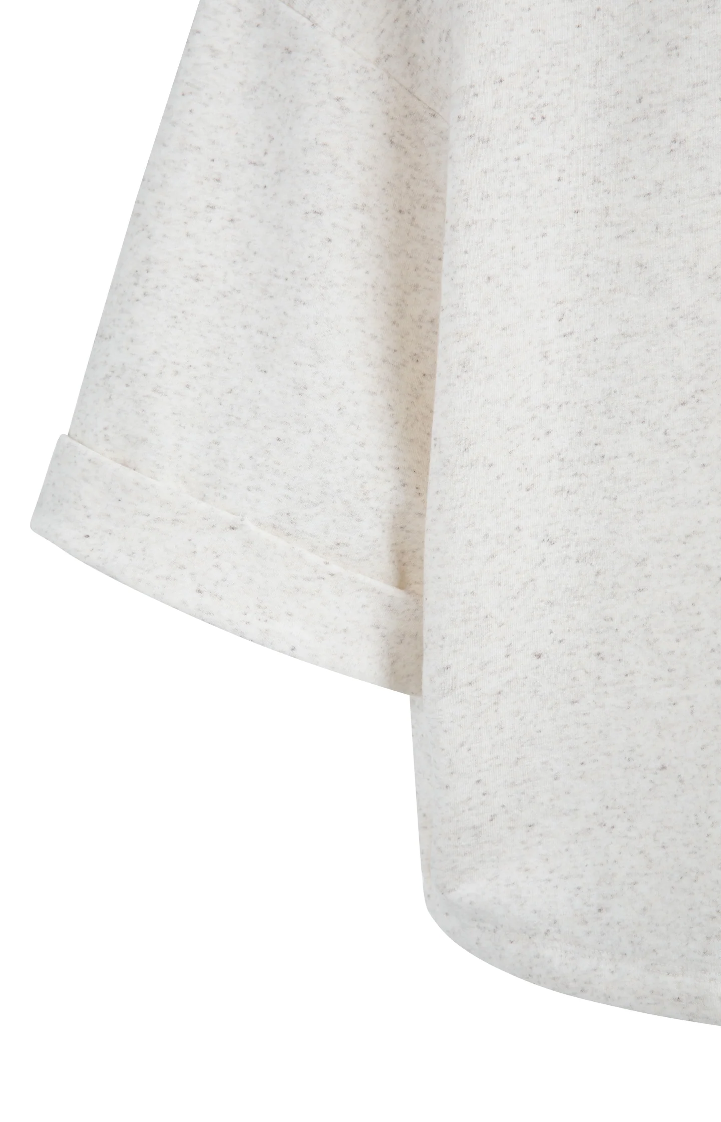 Sweatshirt with rolled cuffs and drawcord - Image 10