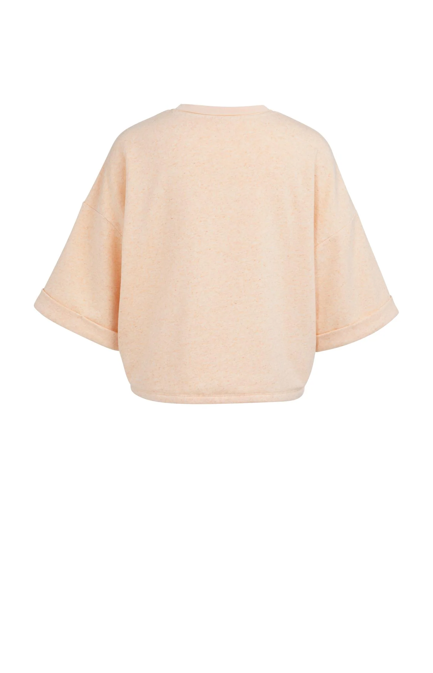Sweatshirt with rolled cuffs and drawcord - Image 9