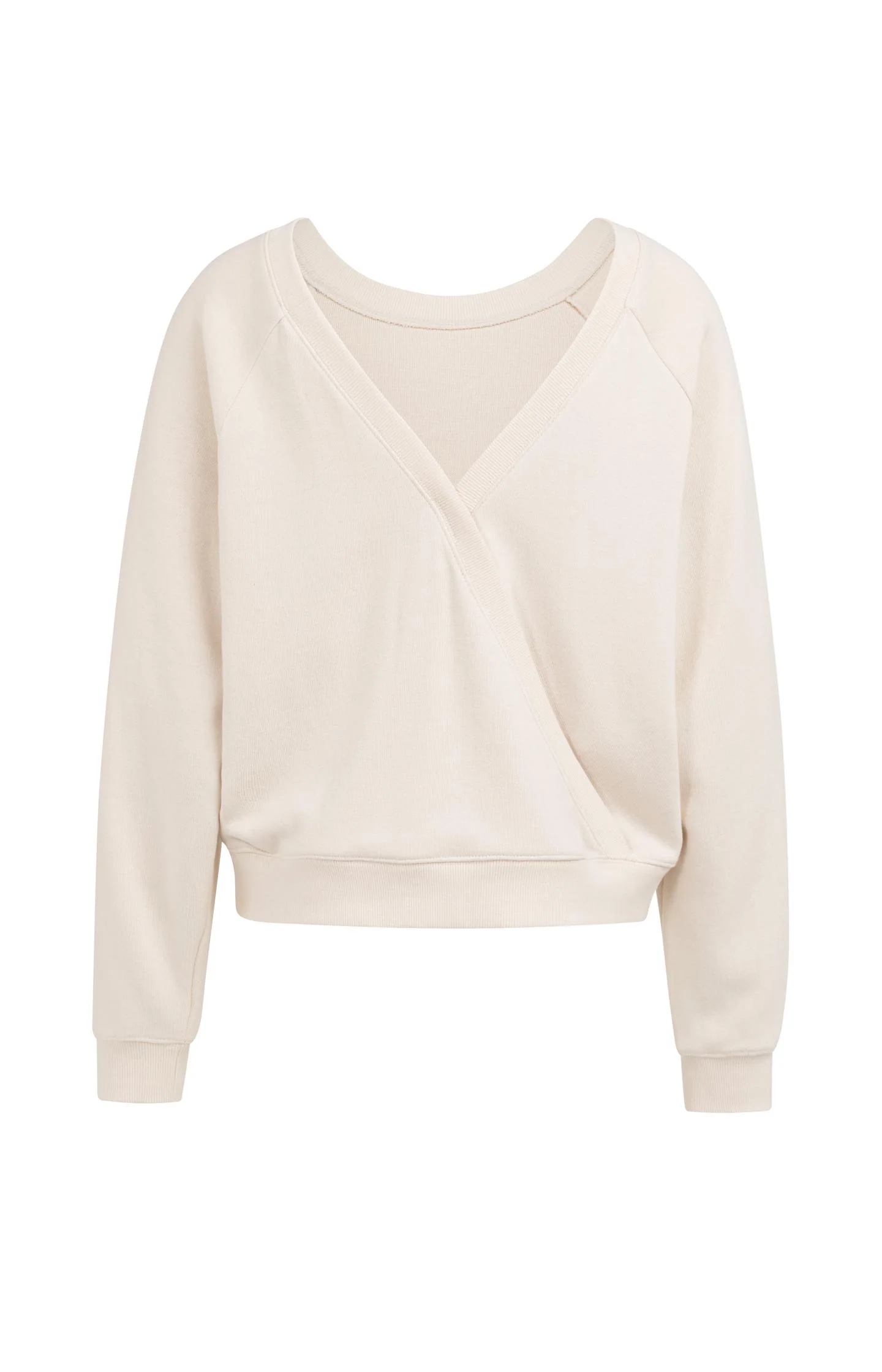 Sweatshirt with wrap detail on the back - Image 8