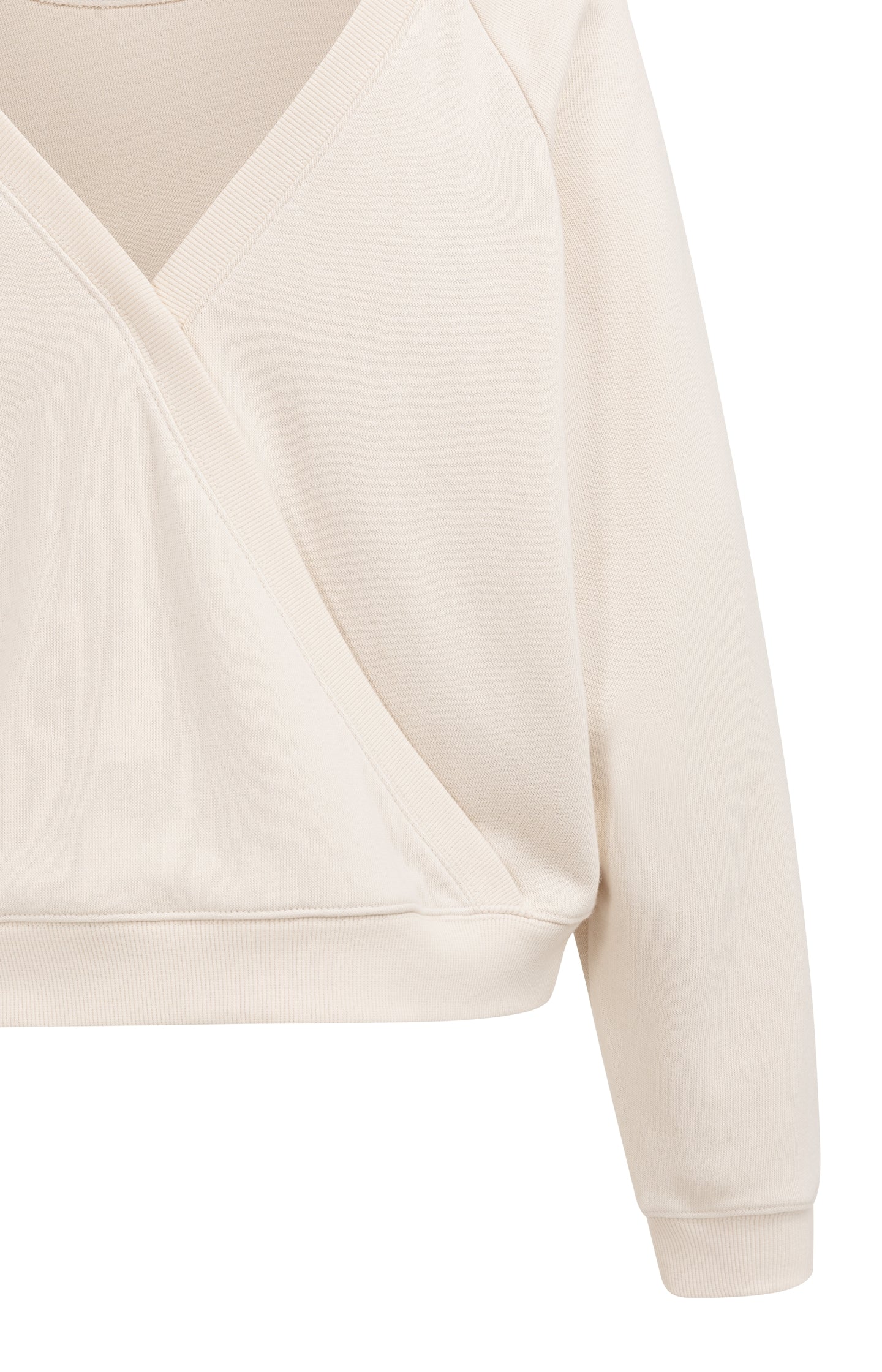 Sweatshirt with wrap detail on the back - Image 9