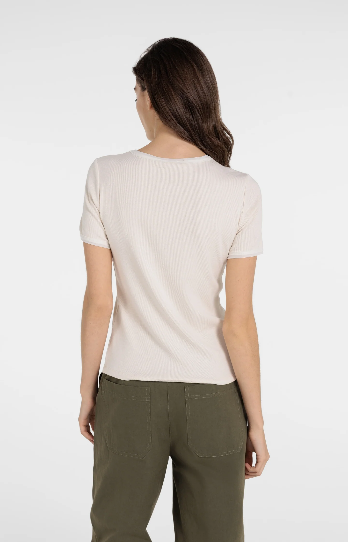 T-shirt with mesh details - Image 3