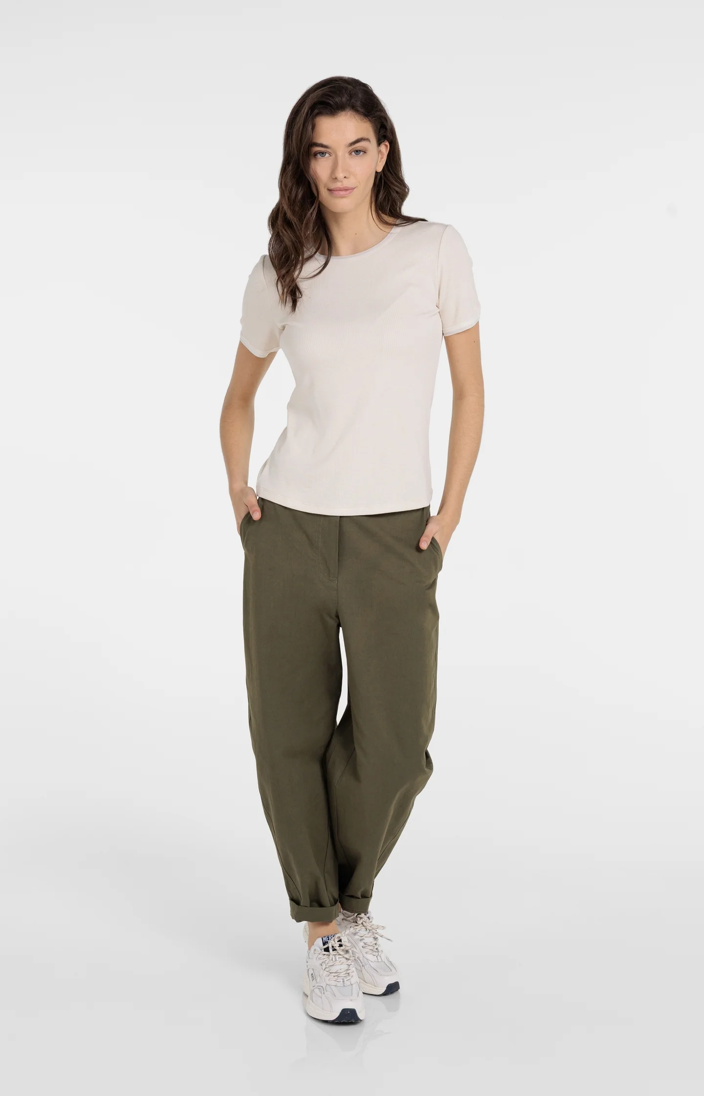 T-shirt with mesh details - Image 5