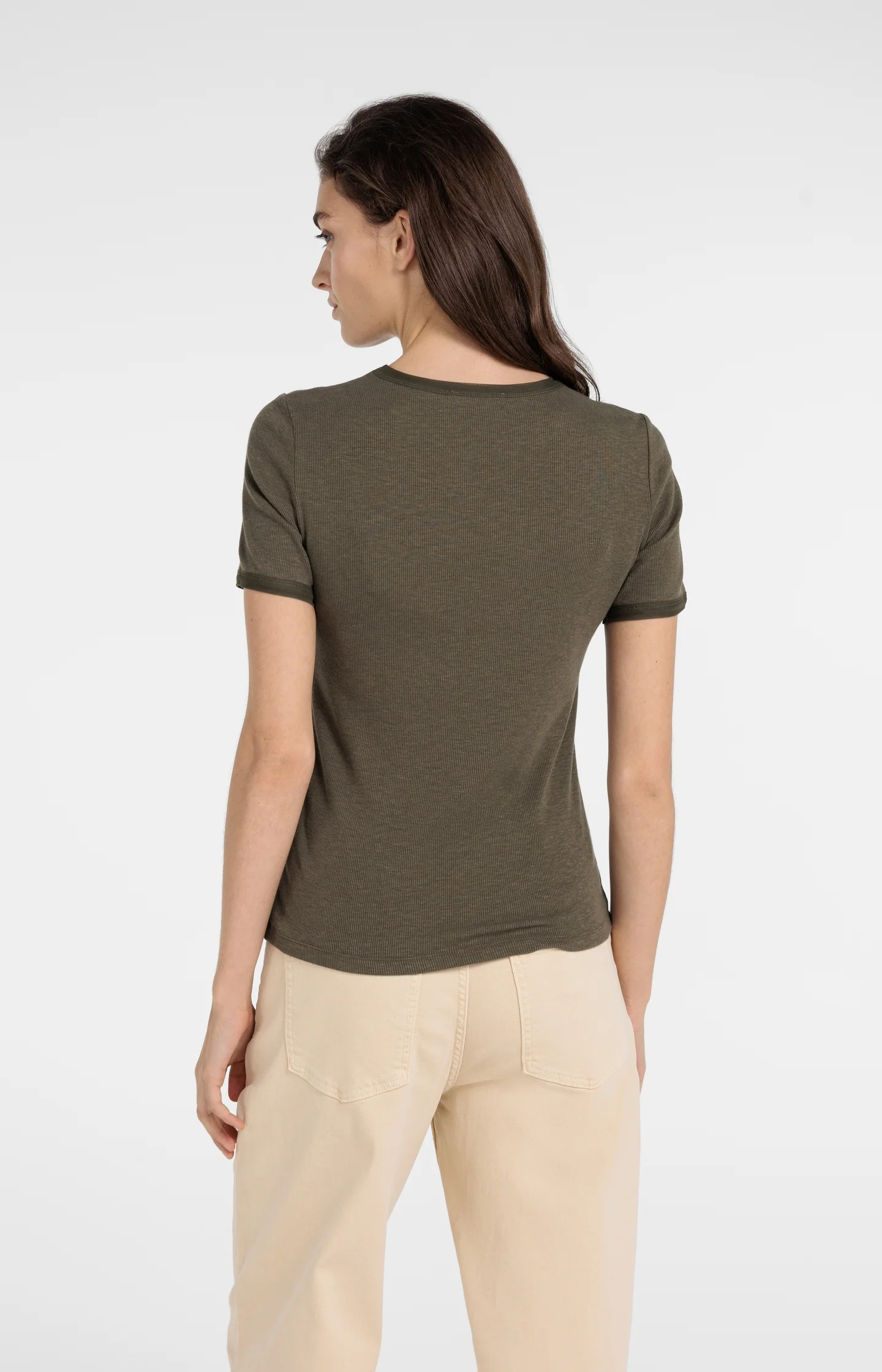 T-shirt with mesh details - Image 3