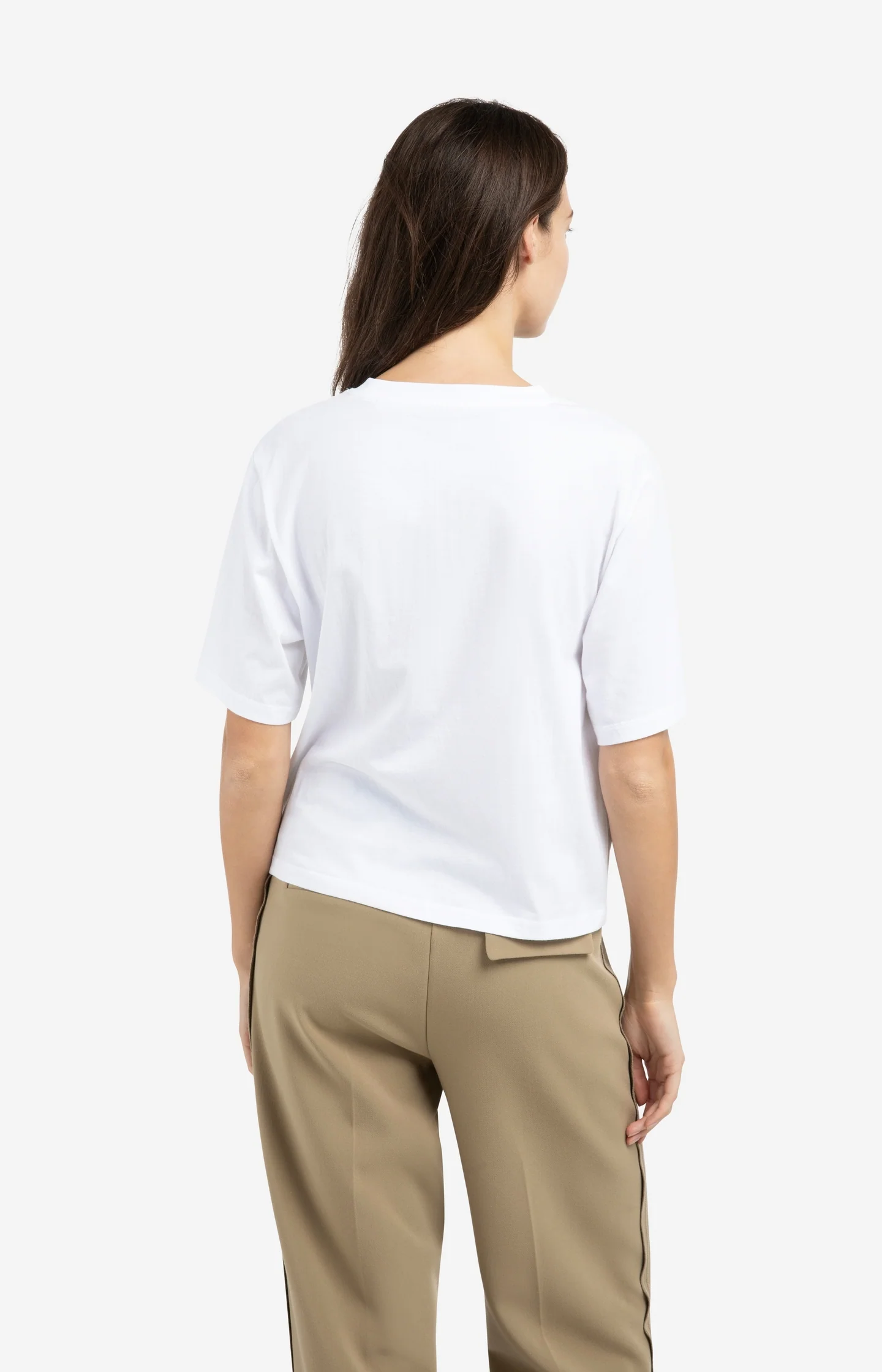 T-shirt with soft flock print and wide sleeves - Image 3