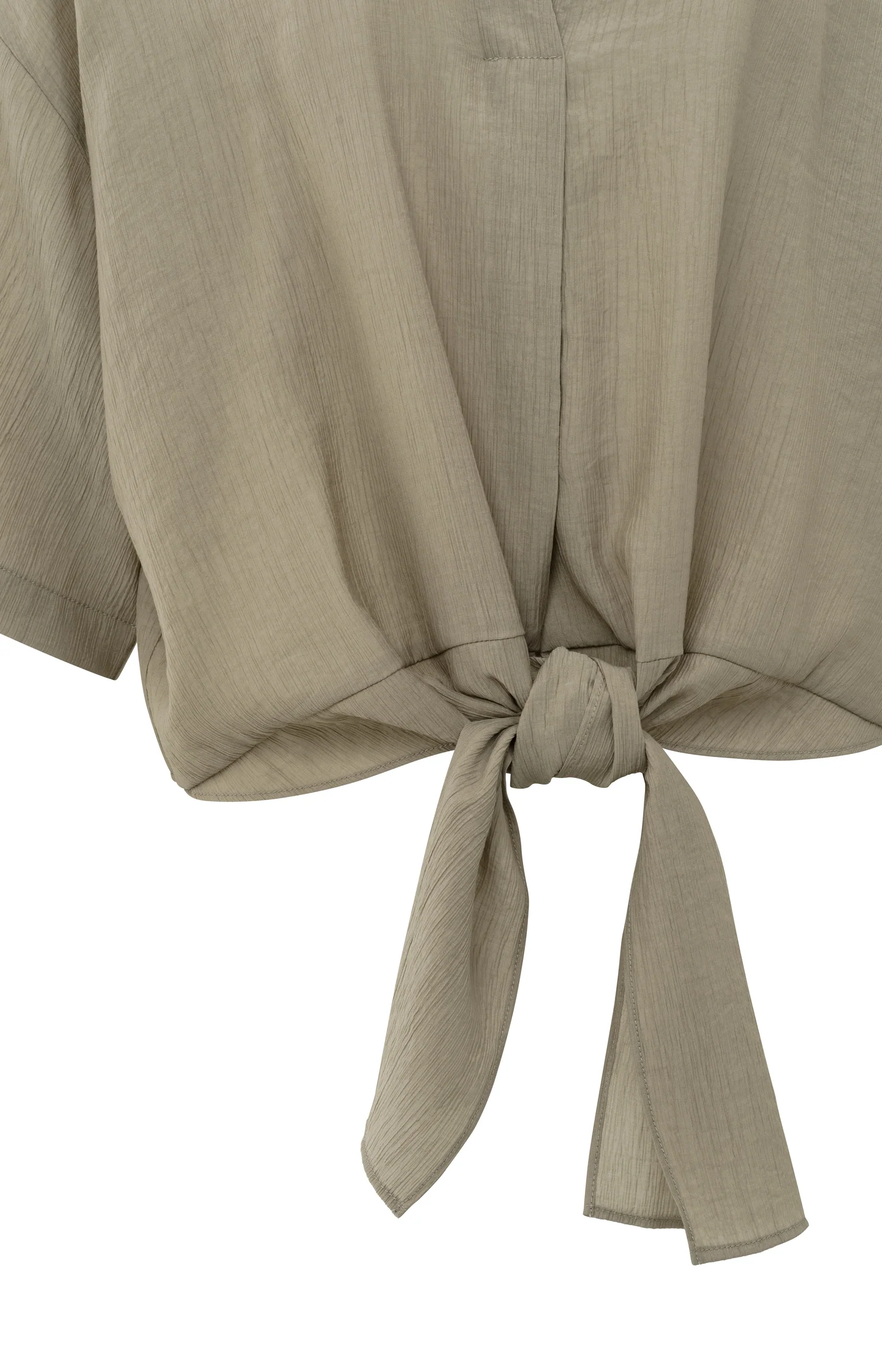 Top with knotted detail and wide sleeves - Image 12