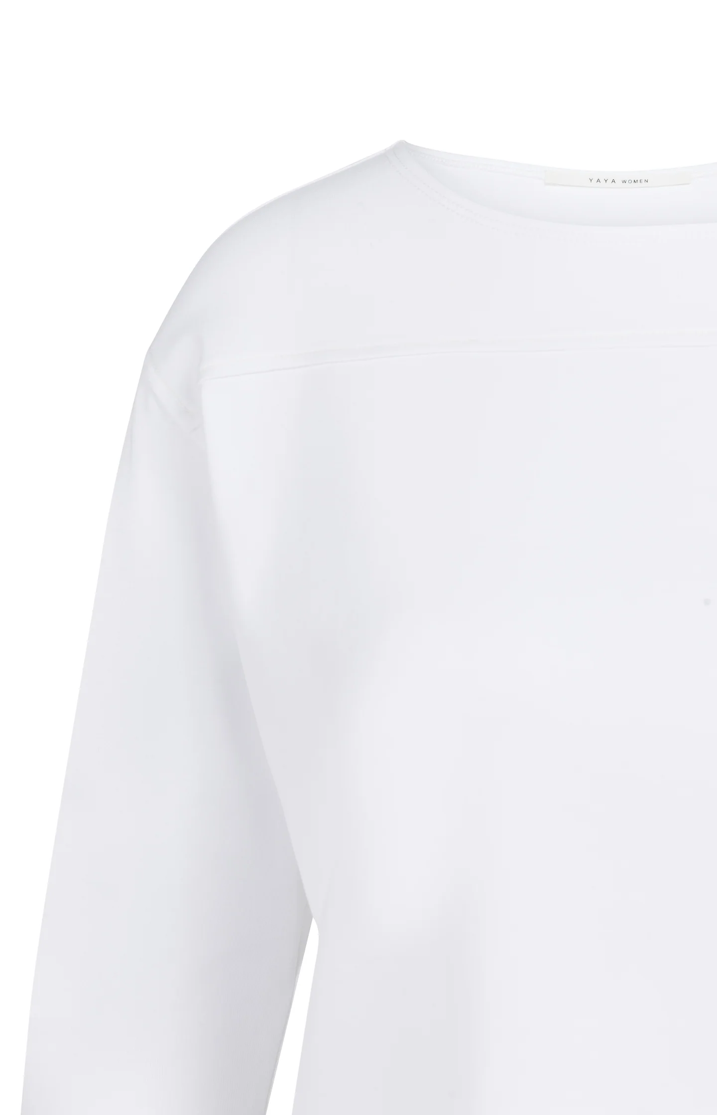 Top with long sleeves and refined seam detail - Image 7