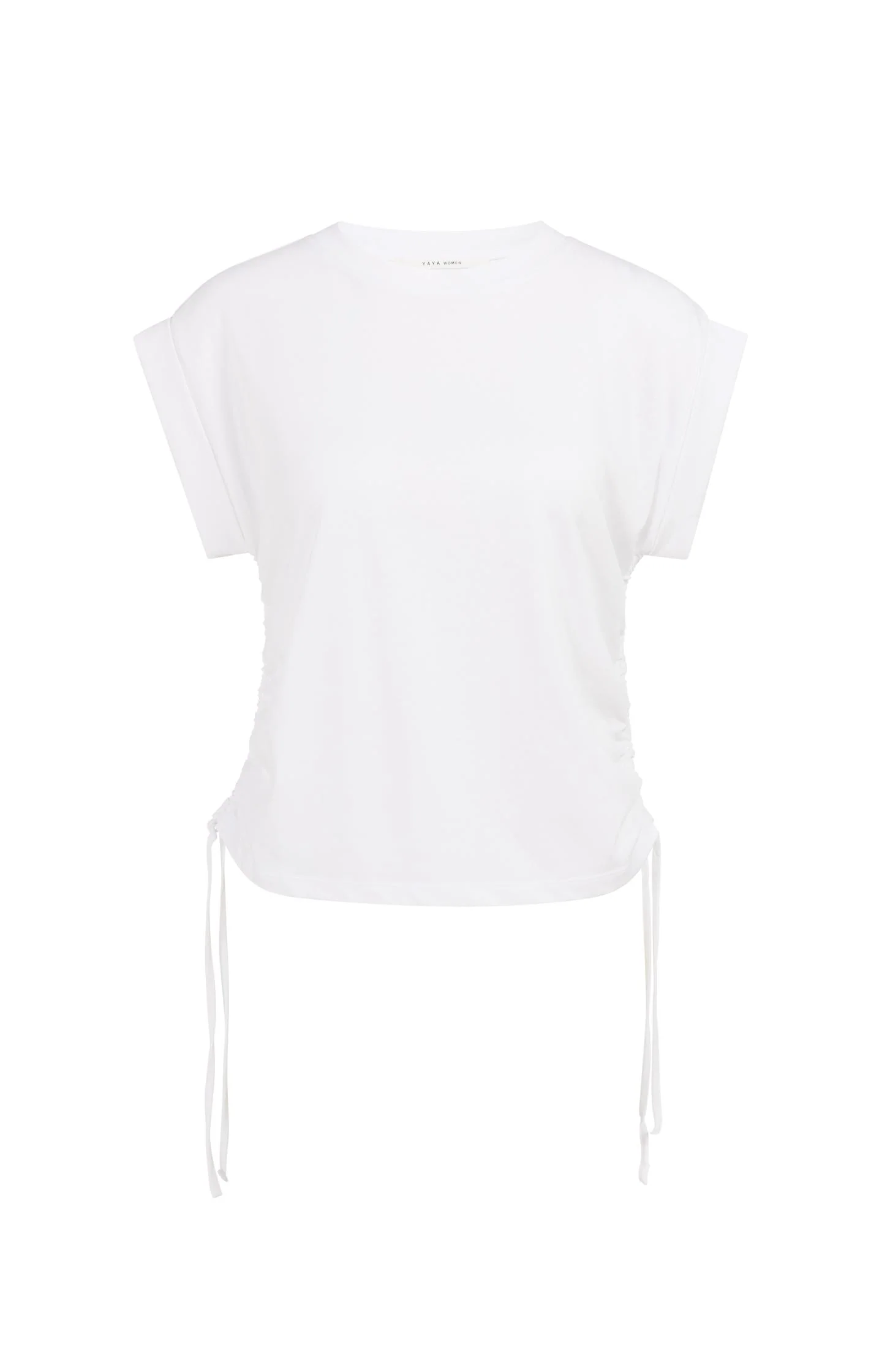 Top with short sleeves and adjustable cords - Image 2