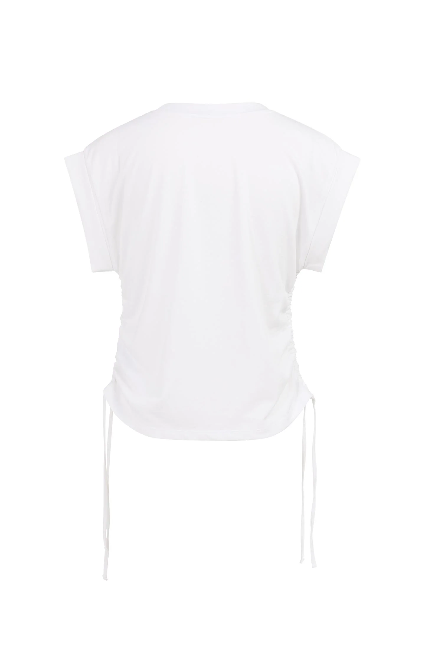 Top with short sleeves and adjustable cords - Image 6