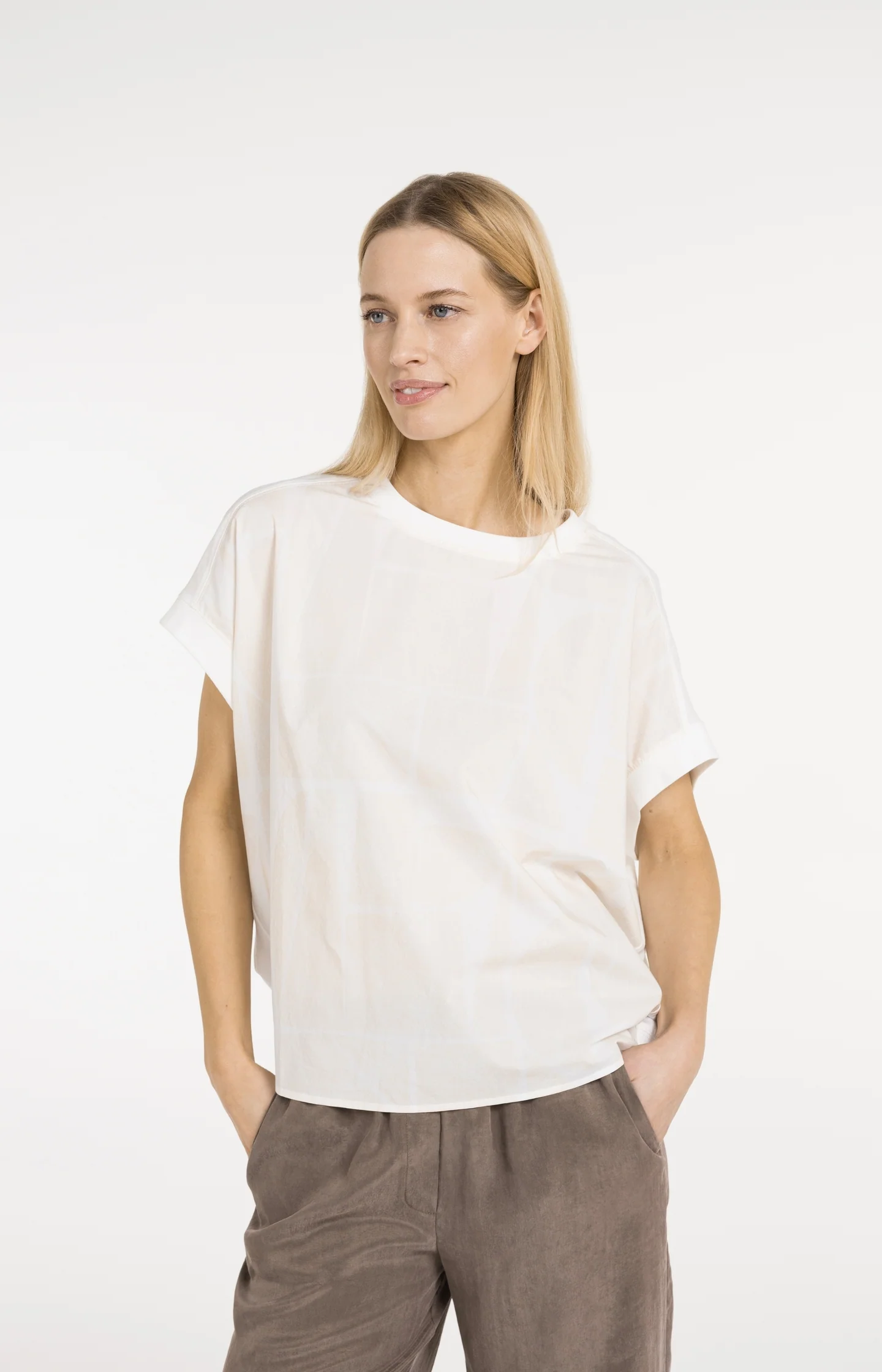 Top with short sleeves and print - Image 3