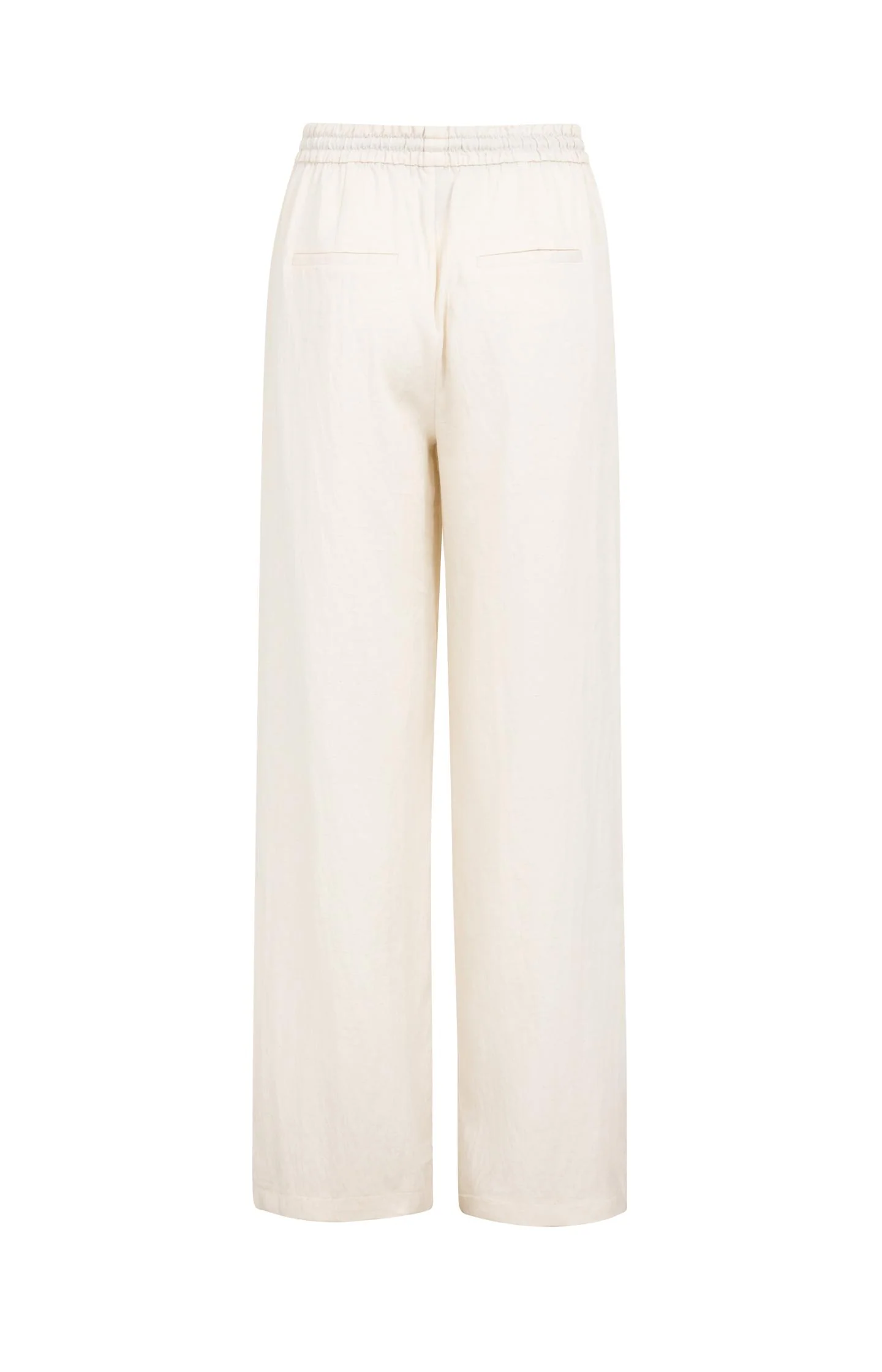 Trousers with wide legs and contrast stitching (L30) - Image 2