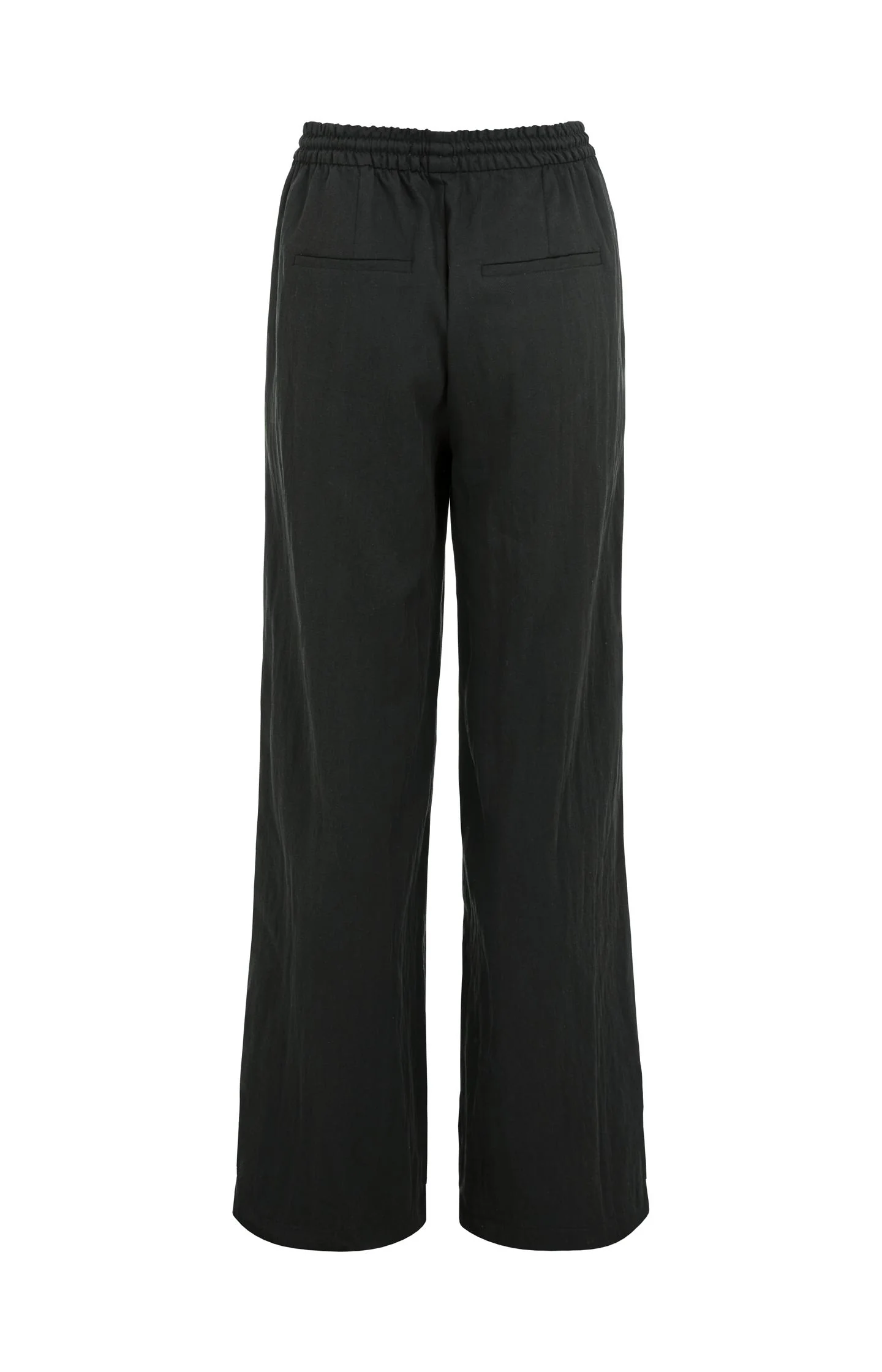 Trousers with wide legs and contrast stitching (L32) - Image 11