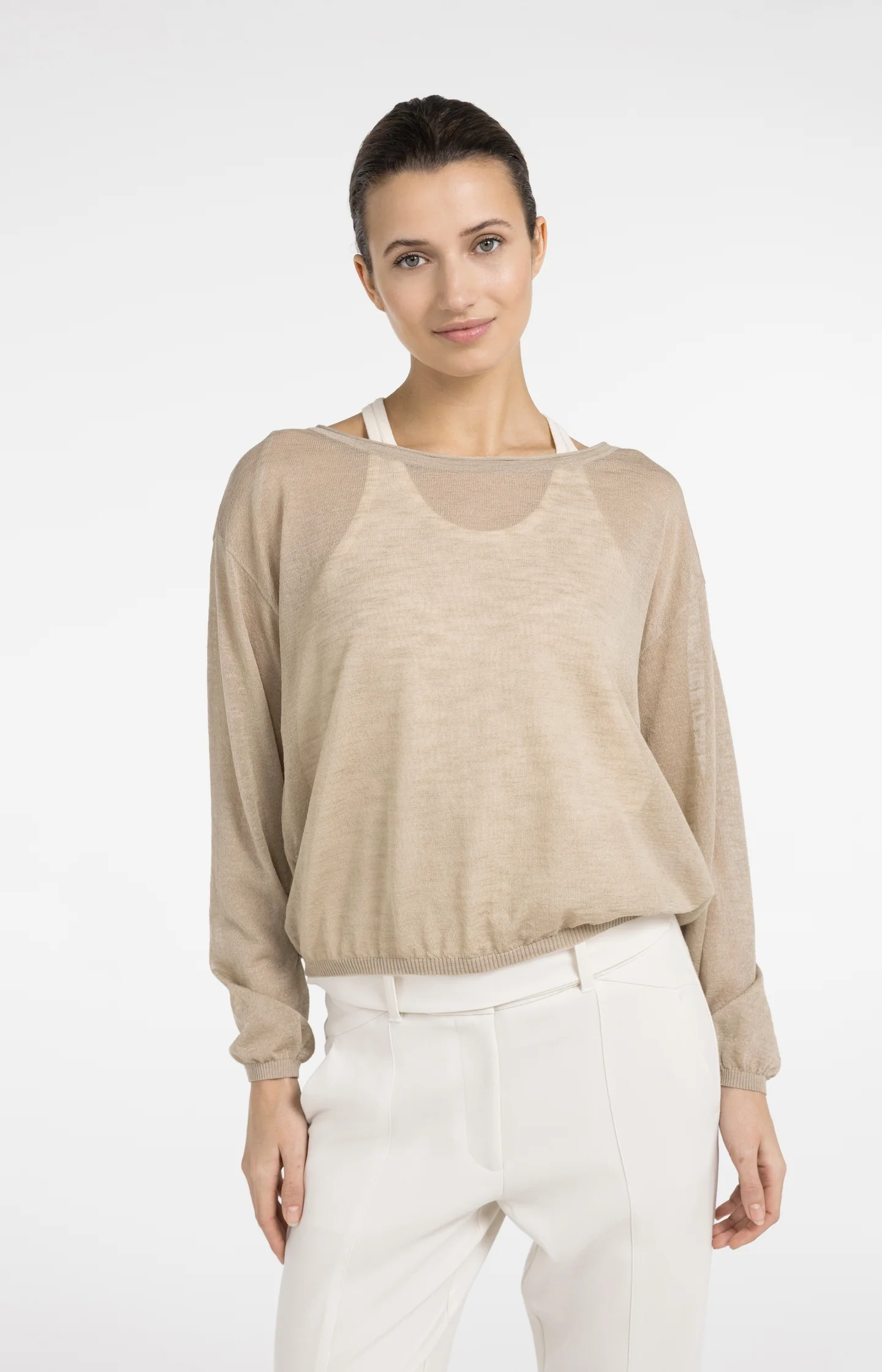Twinset sweater with matching singlet - Image 3