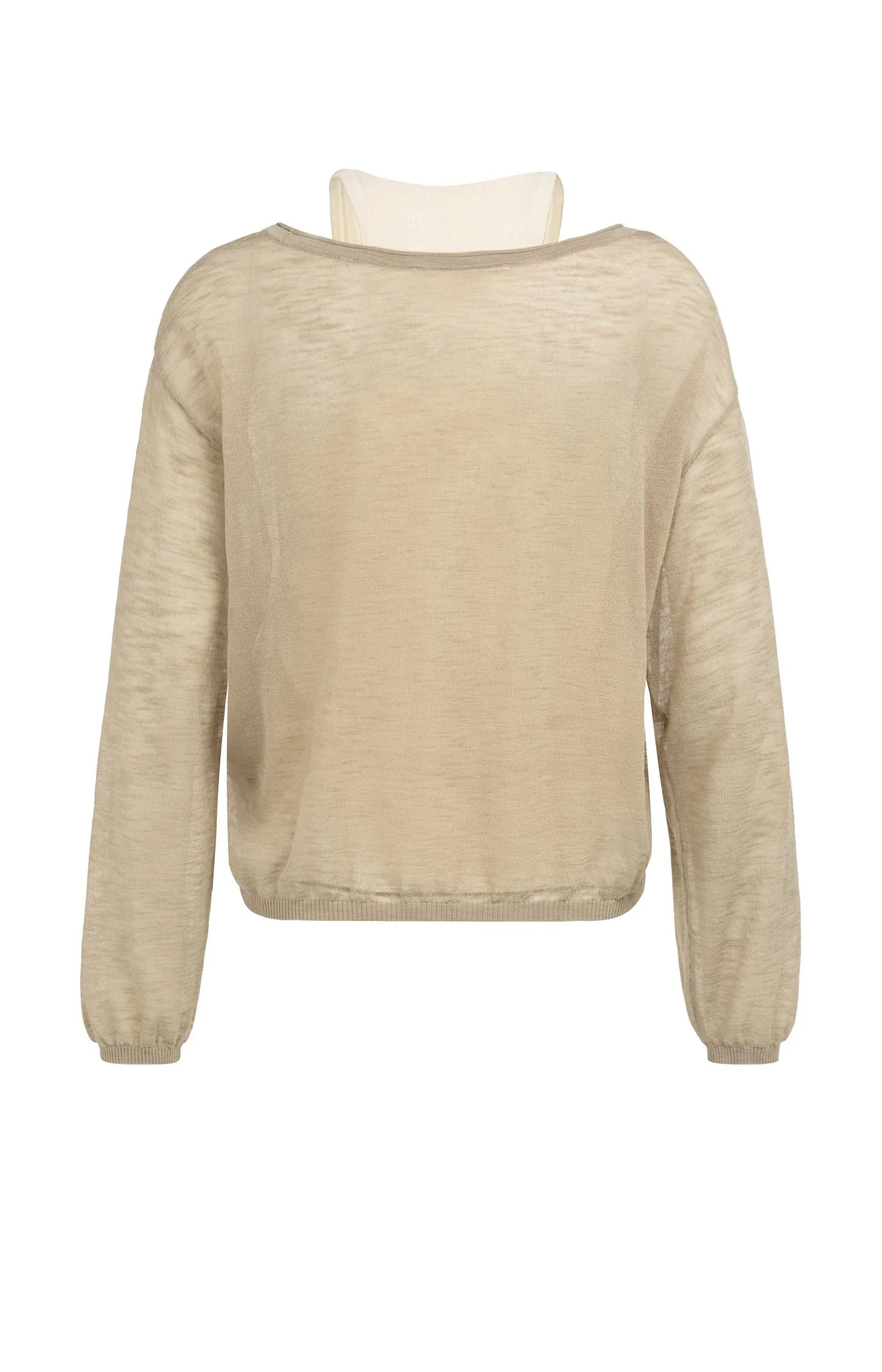 Twinset sweater with matching singlet - Image 9