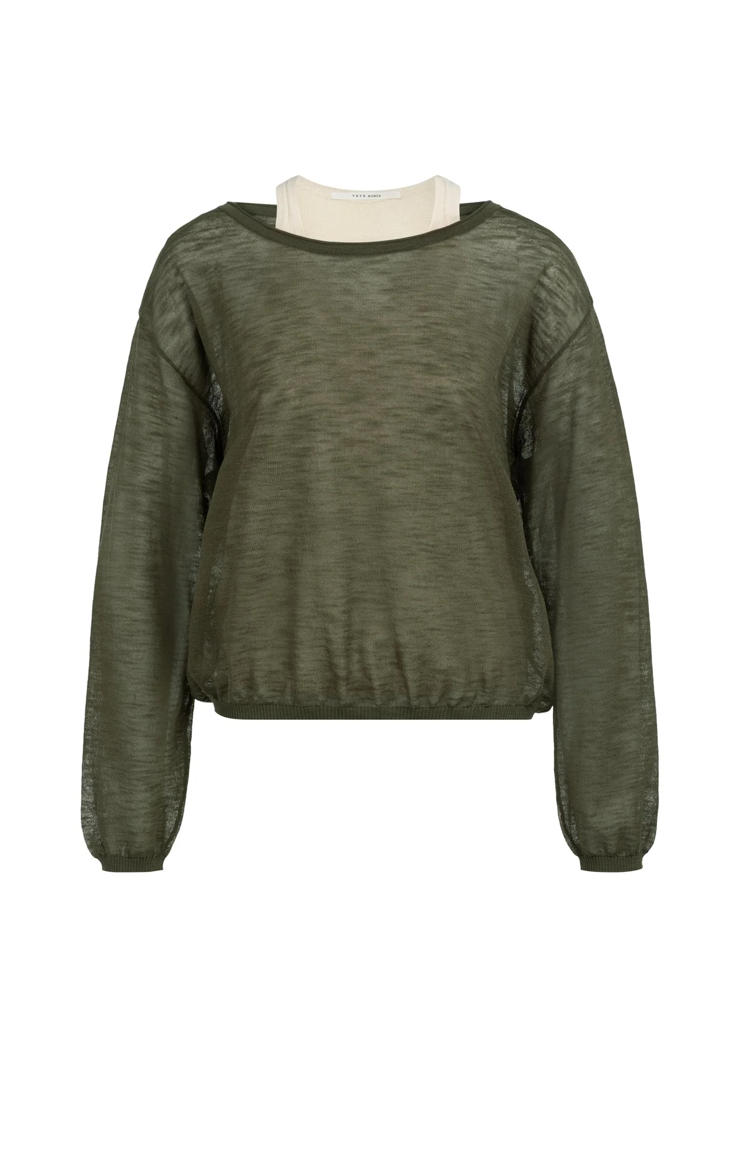 Twinset sweater with matching singlet - Image 2