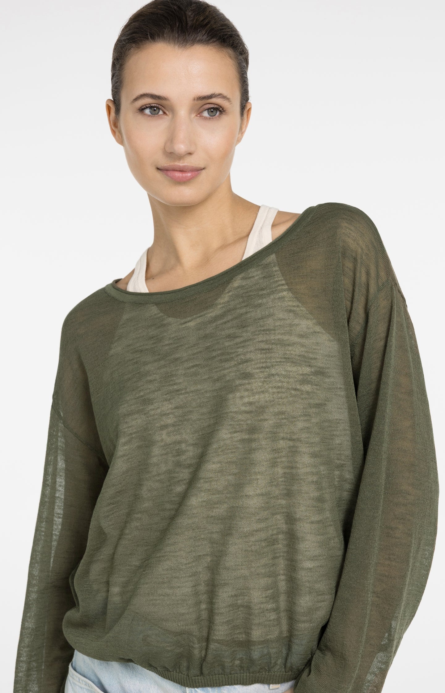 Twinset sweater with matching singlet - Image 5