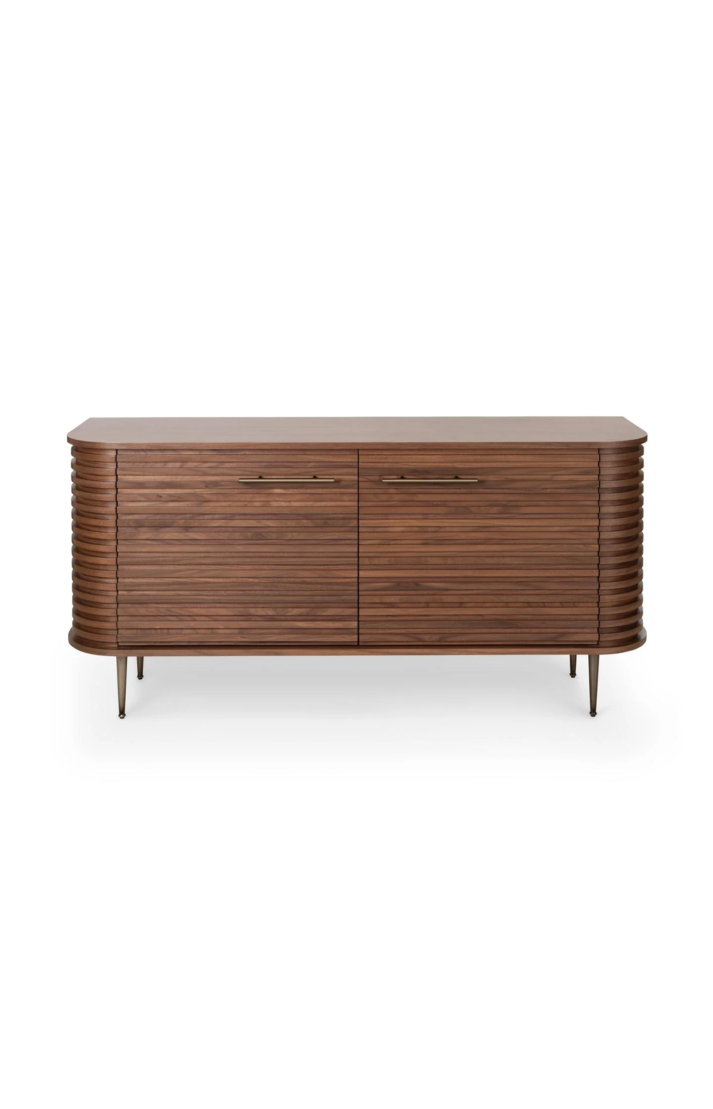 Walnut veneer sideboard