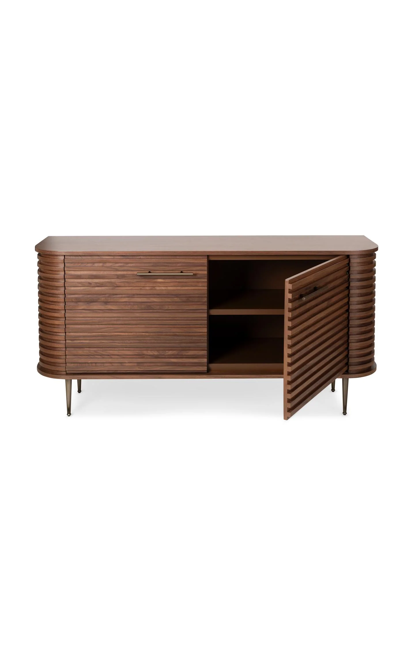 Walnut veneer sideboard - Image 2