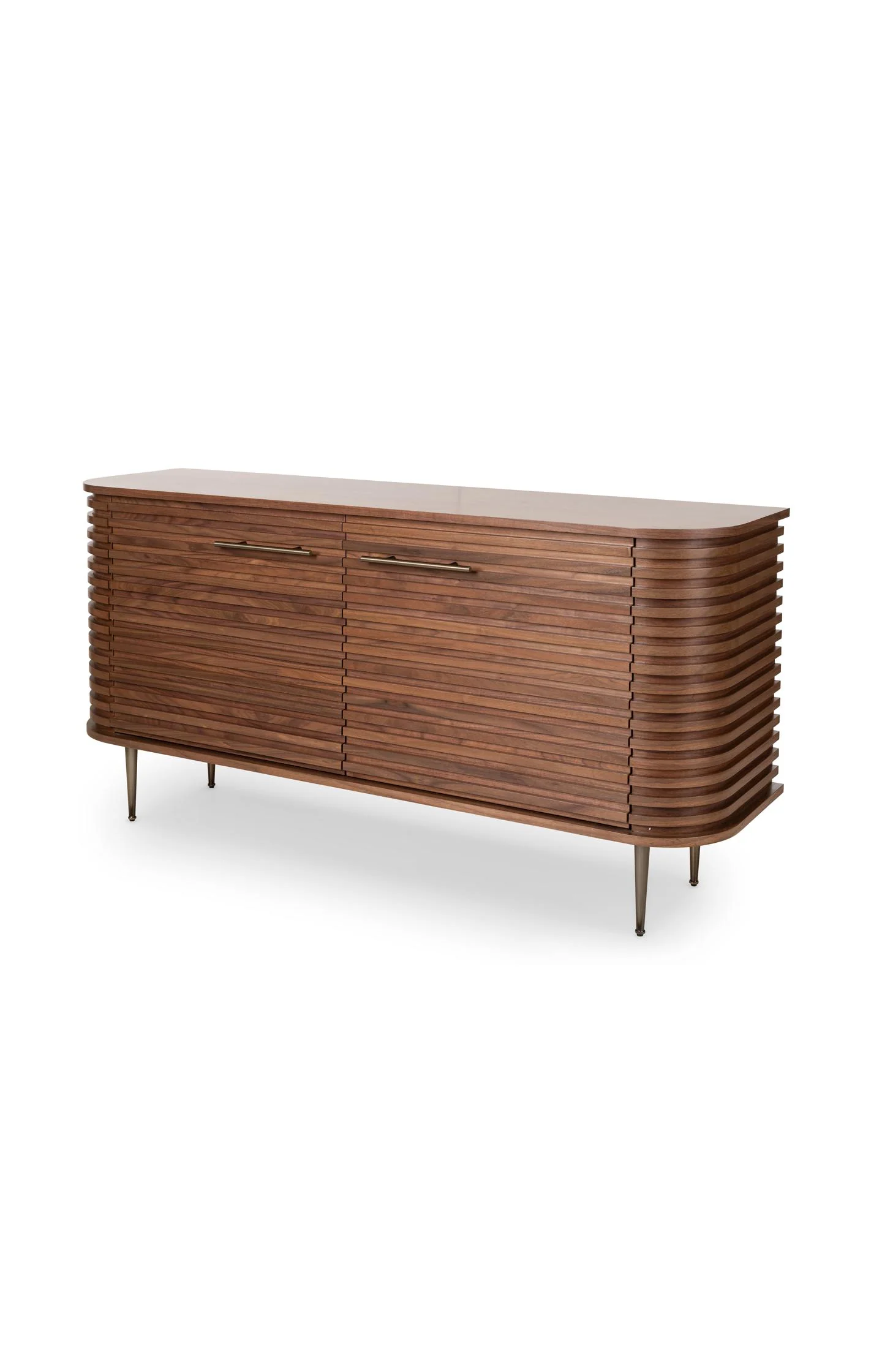 Walnut veneer sideboard - Image 3