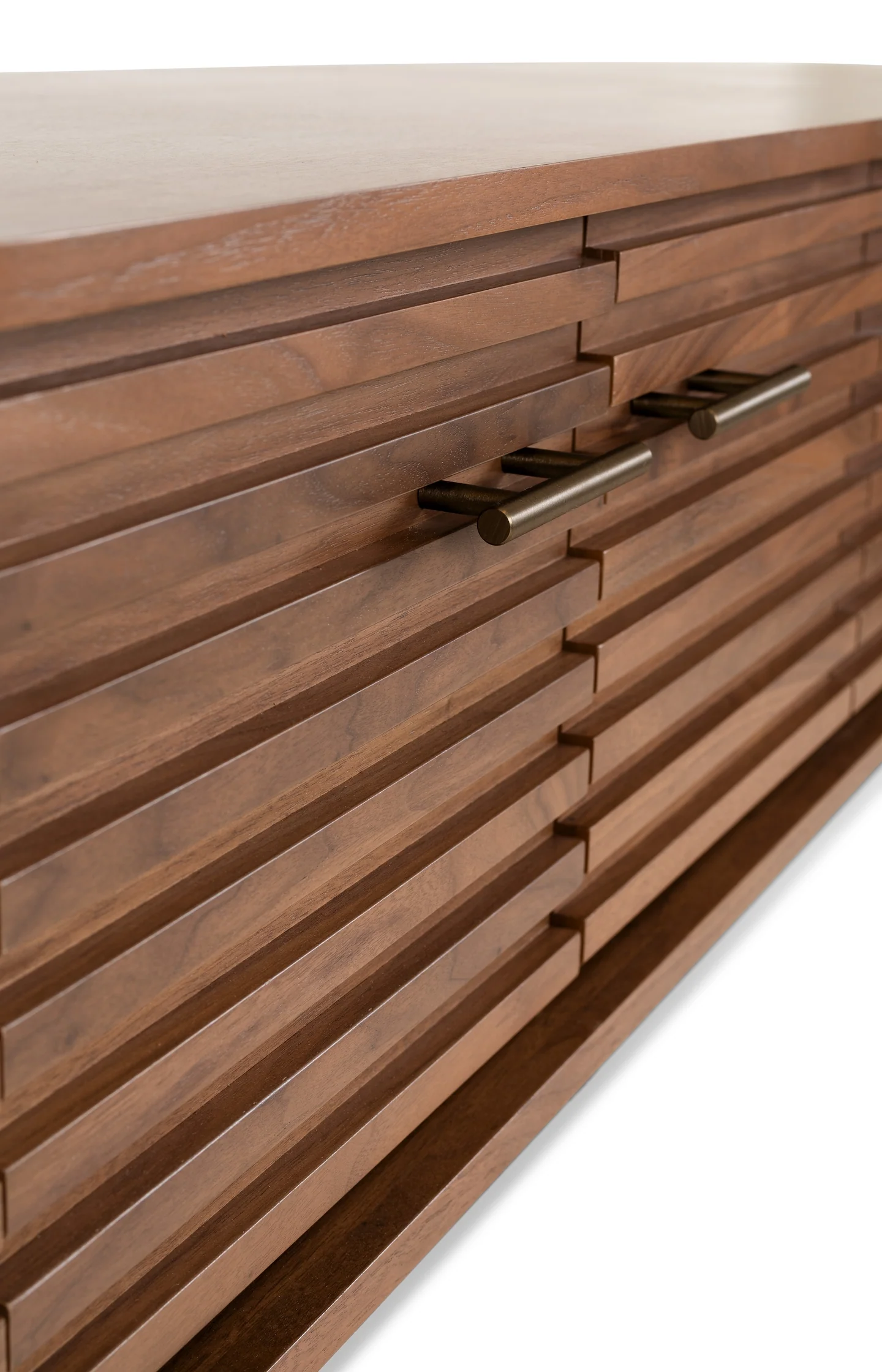 Walnut veneer TV cabinet - Image 6