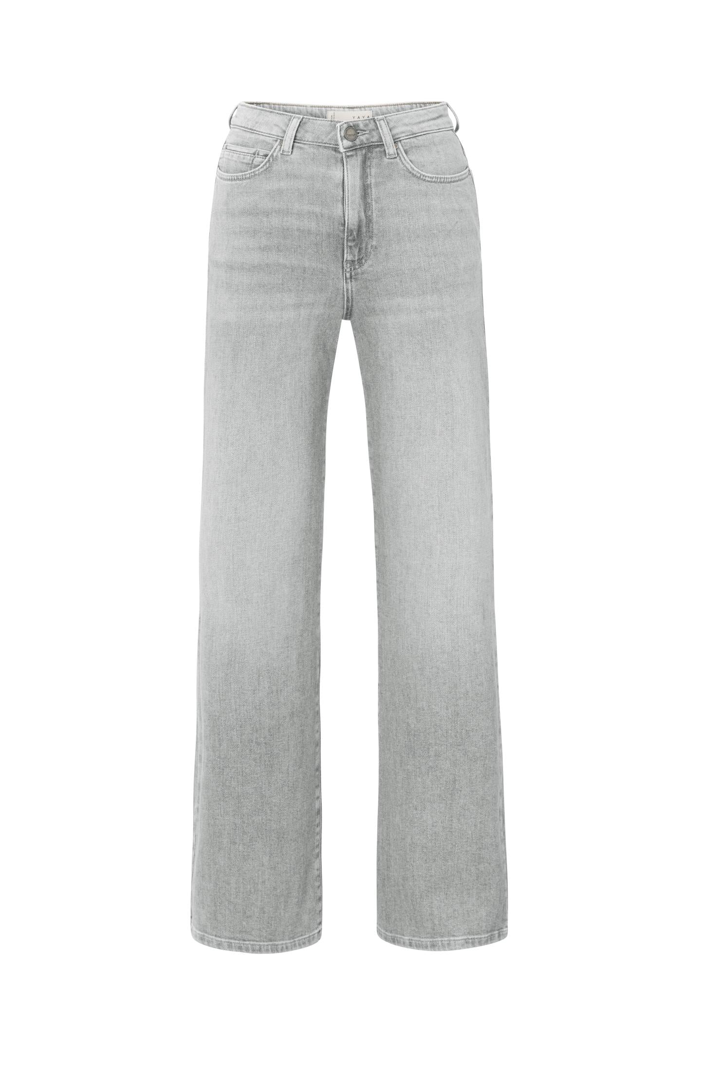 Wide-leg jeans with high waist (L32) - Image 2