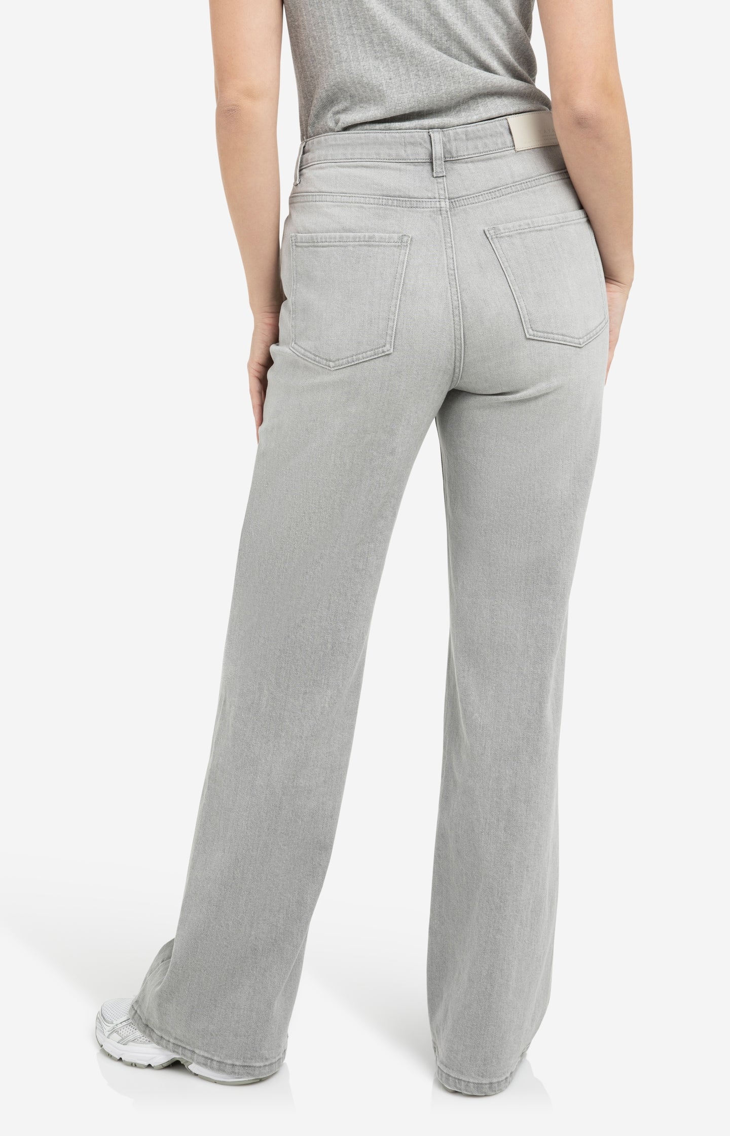 Wide-leg jeans with high waist (L32) - Image 4