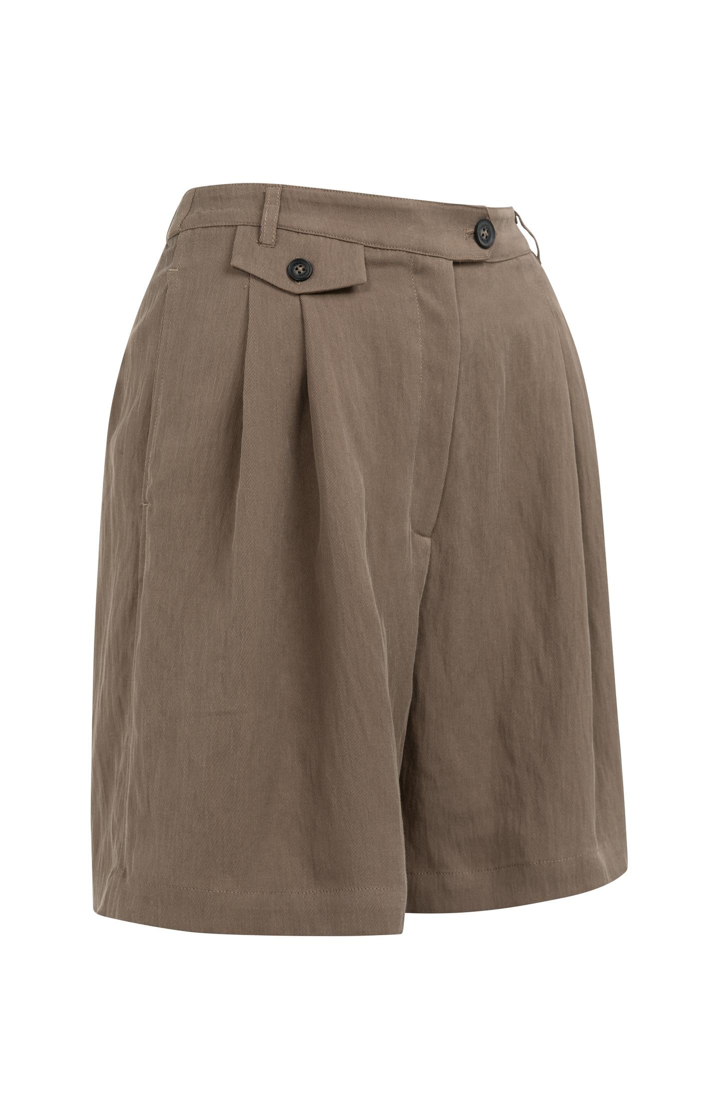 Woven longer length bermuda shorts - Image 12
