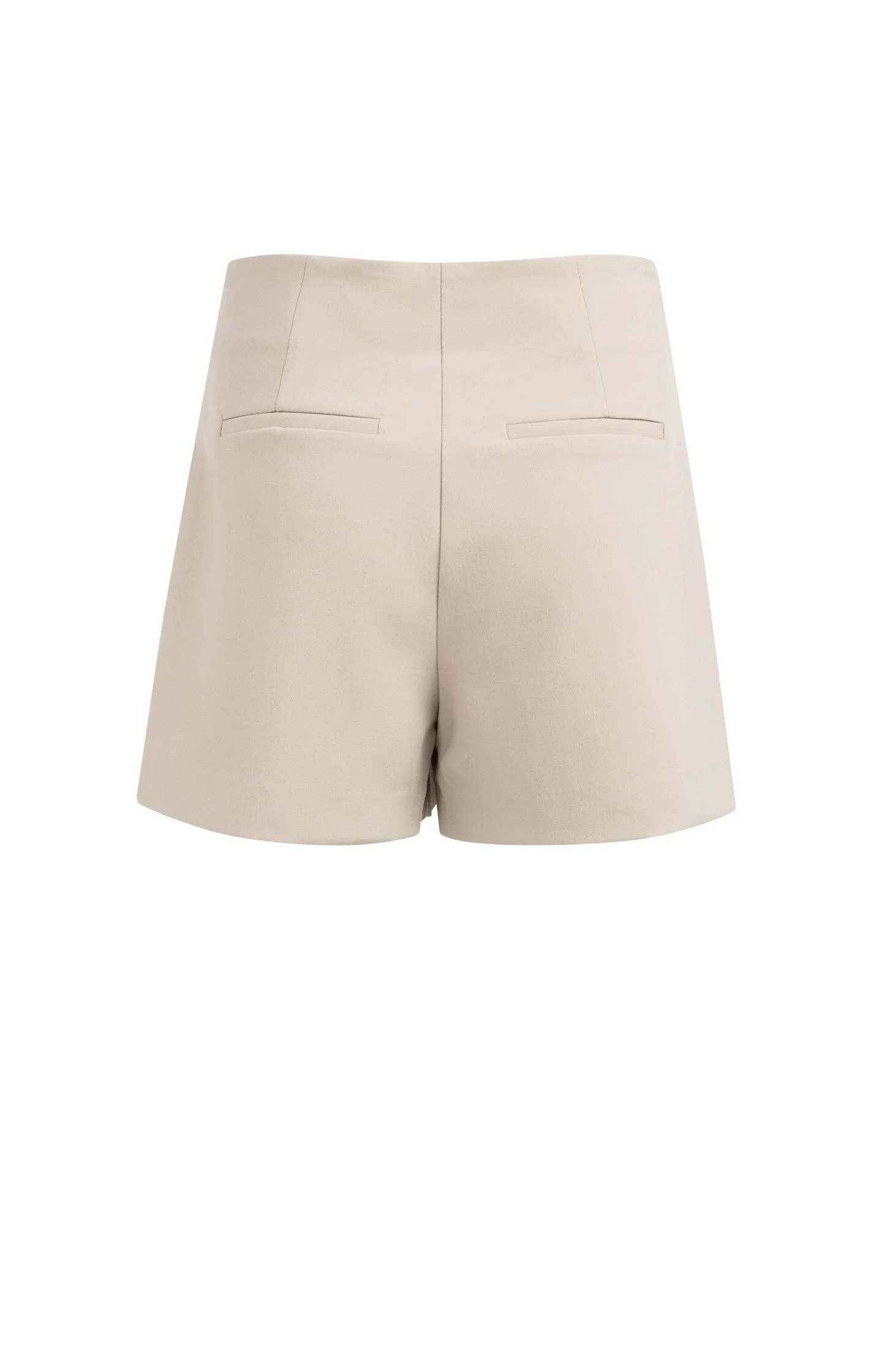 Woven skort with pockets and buttons - Image 10