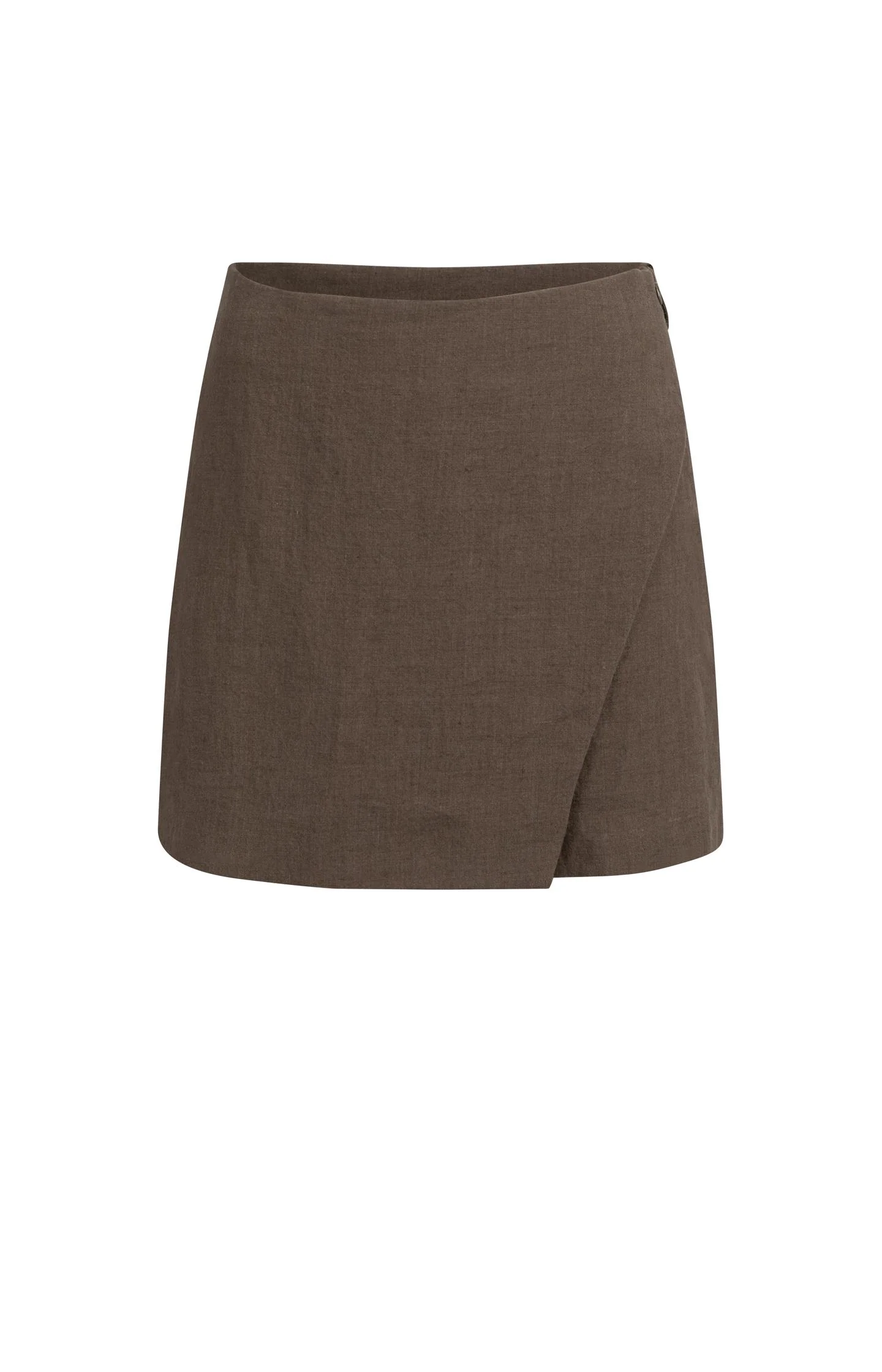 Woven skort with wrap - Image 2