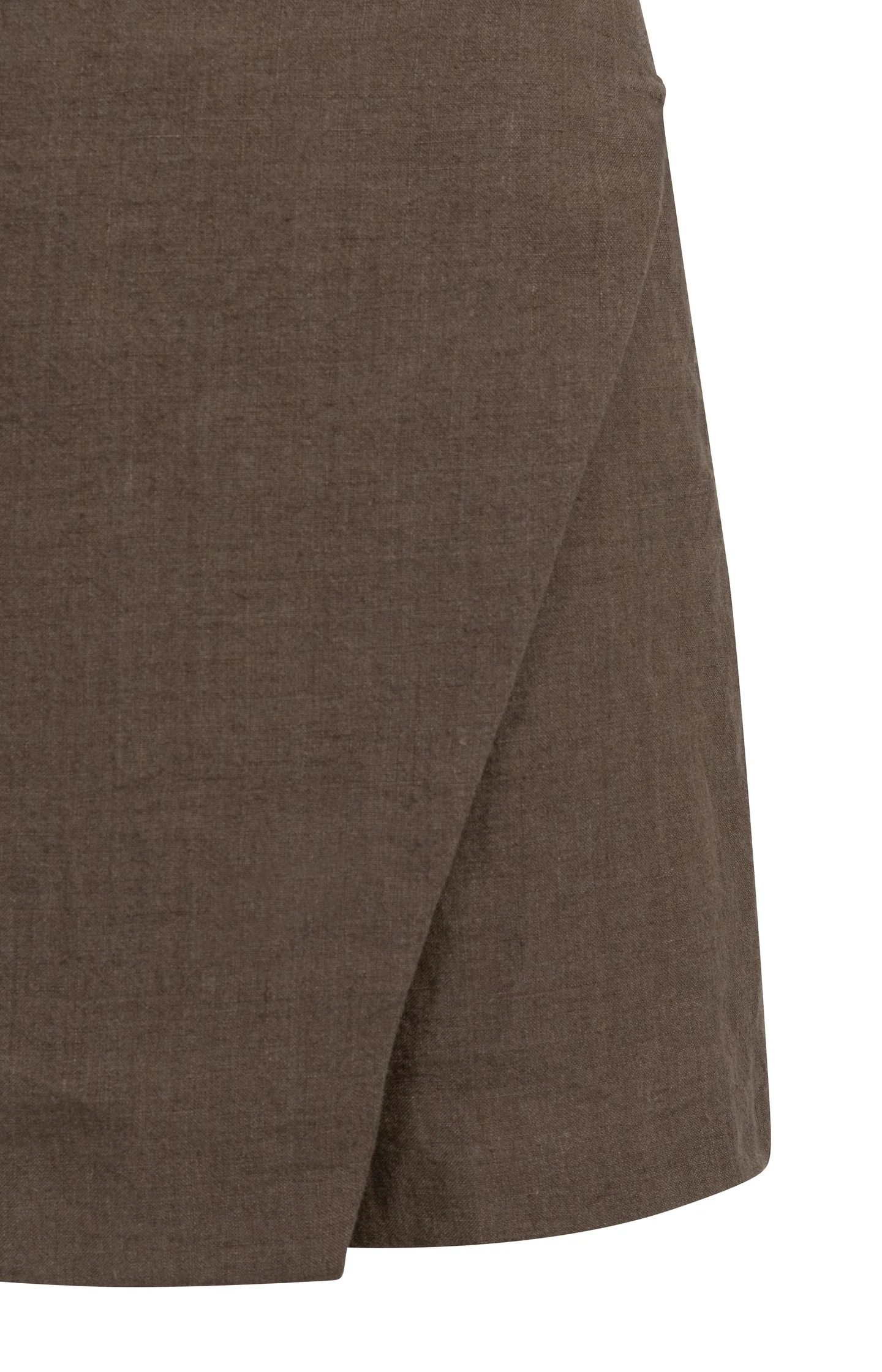 Woven skort with wrap - Image 9