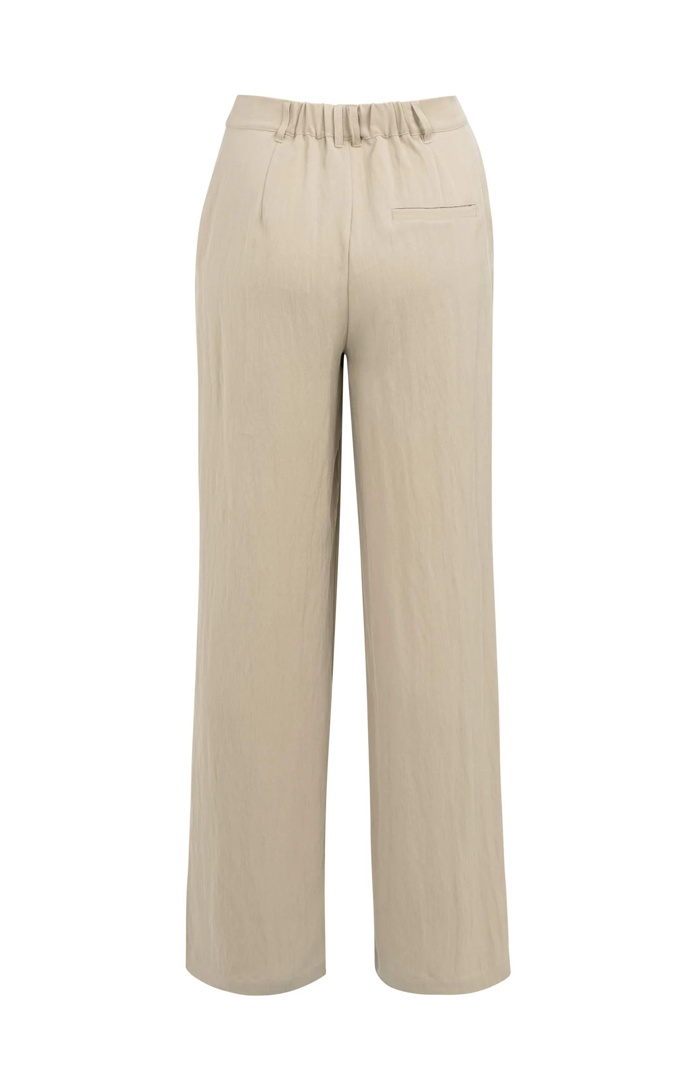 Woven wide leg trousers with pleats (L32) - Image 10